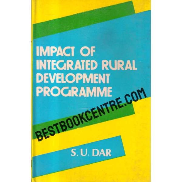 impact of integrated rural development programme