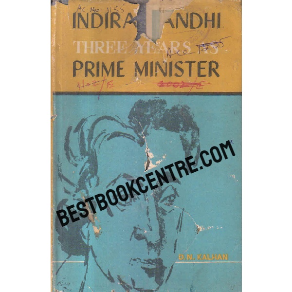 indira gandhi three years as prime minister 1st editioin