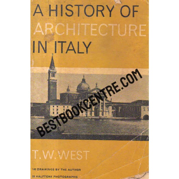 a history of architecture in italy 1st edition