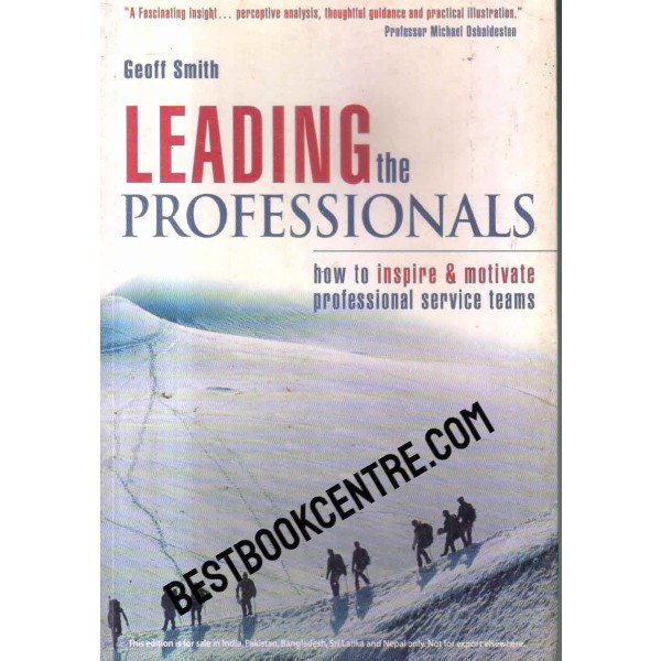 leading the professionals