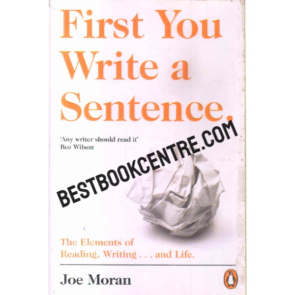 first you write a sentence