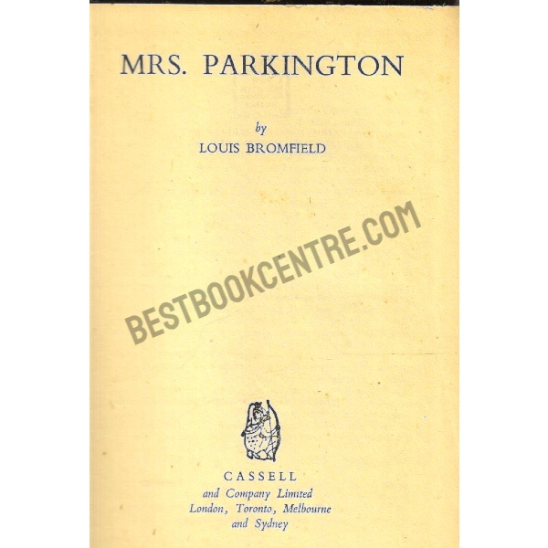 Mrs Parkington. 1st edition