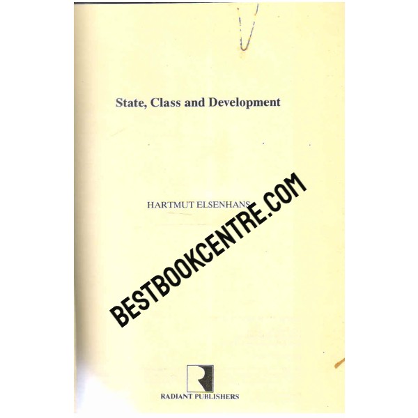 State Class and Development 1st edition