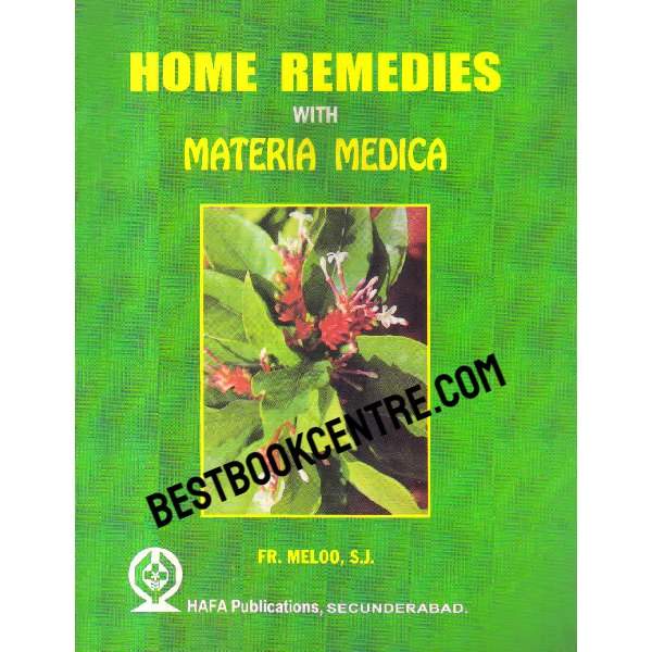 home remedies with materia medica