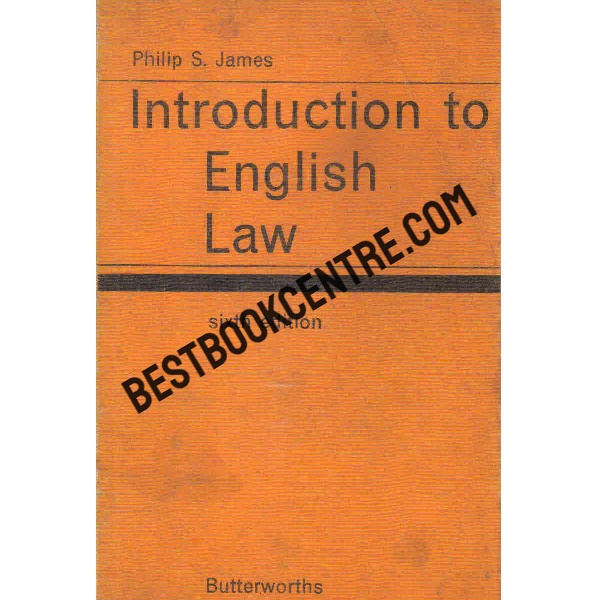 introduction to english law sixth edition