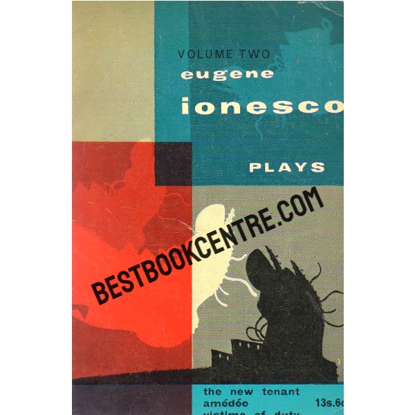  Eugene Ionesco Plays Volume Two