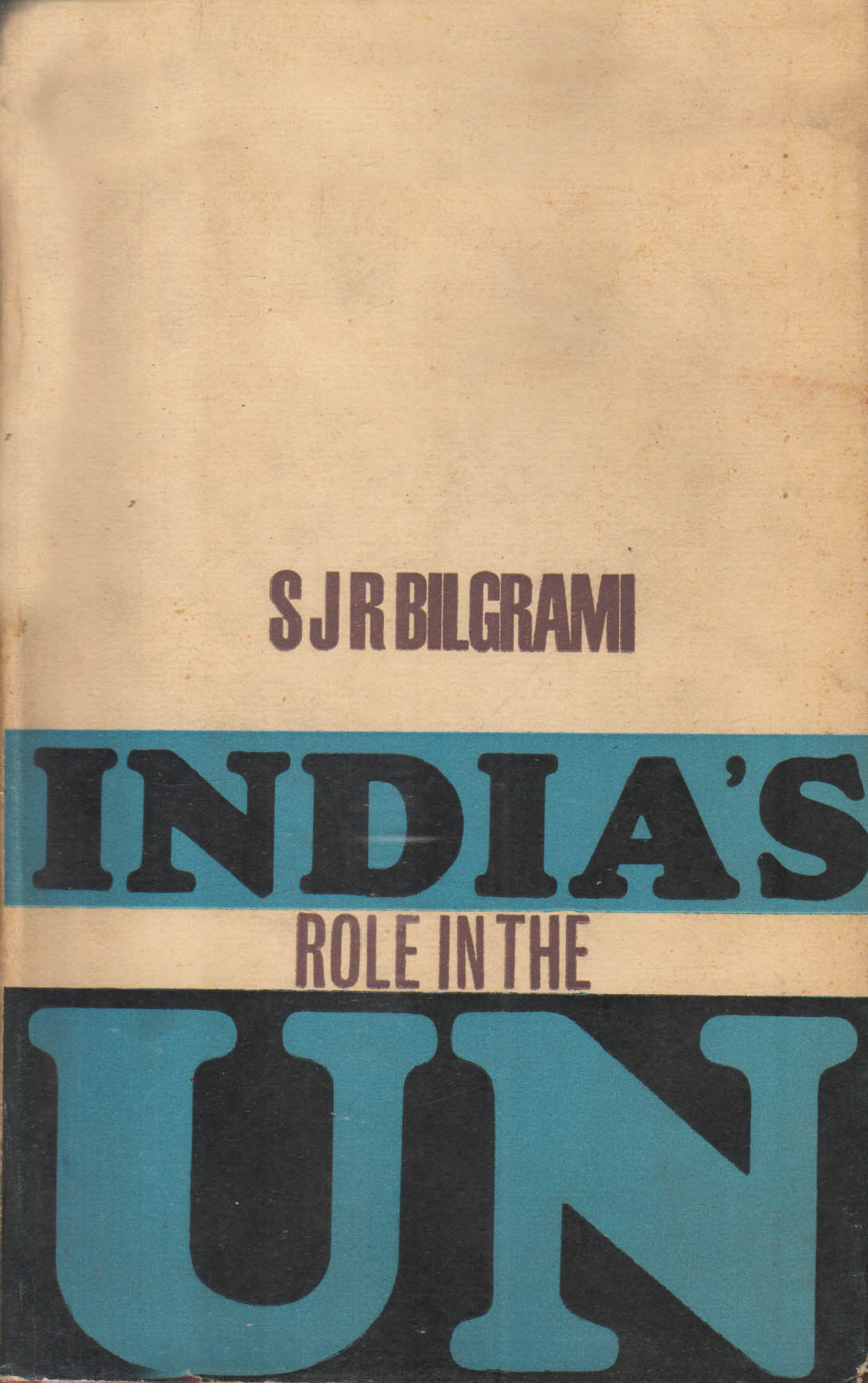 Sjrbilgrami India's Role In The Un