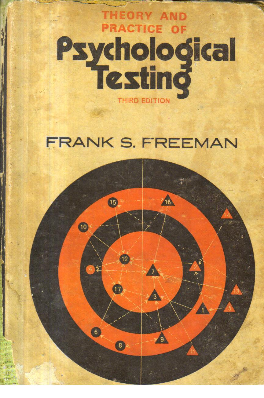 Theory and Practice of Psychological Testing