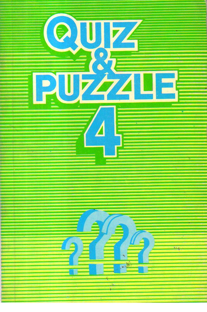 Quiz & Puzzle 4