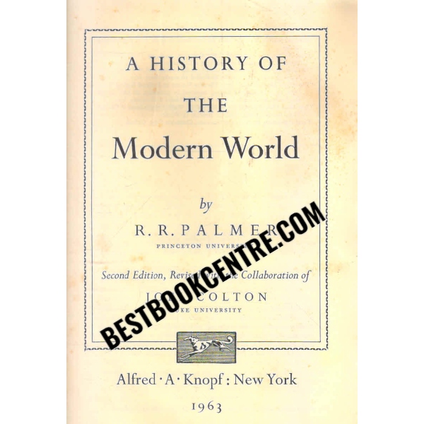 a history of the modern world 2nd edition