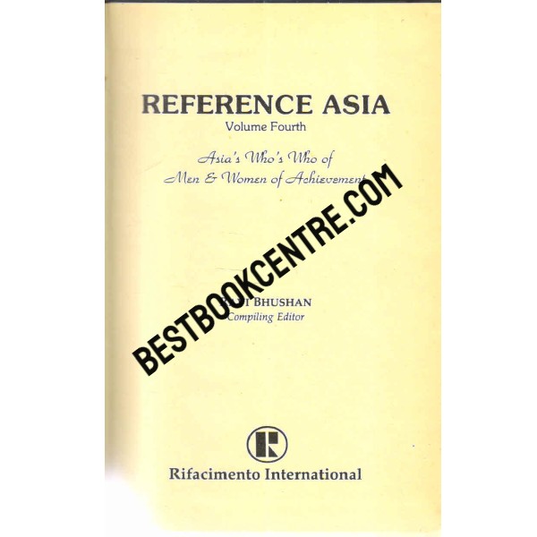Reference Asia Volume 4
