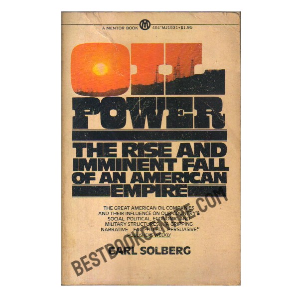Oil Power the Rise and Imminent Fall of an American Empire (PocketBook)