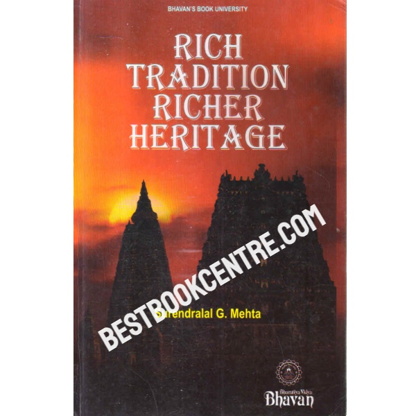 rich tradition richer heritage 1st edition