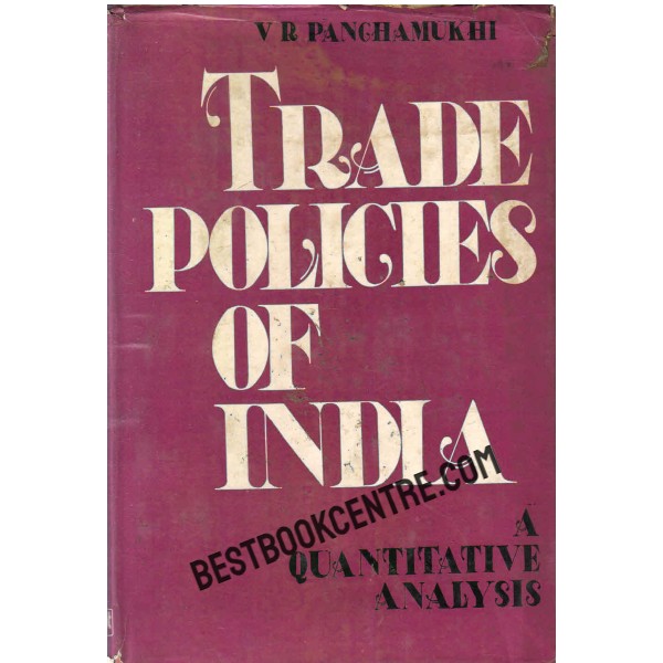 Trade Policies of India 1st edition