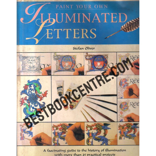 paint your own illuminated letters