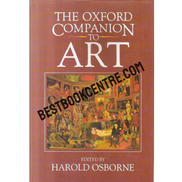 the oxford companion to art