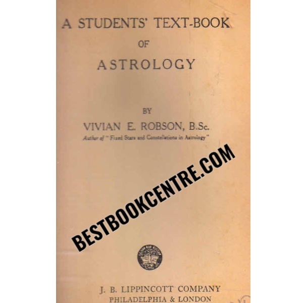 a students text book of astrology 