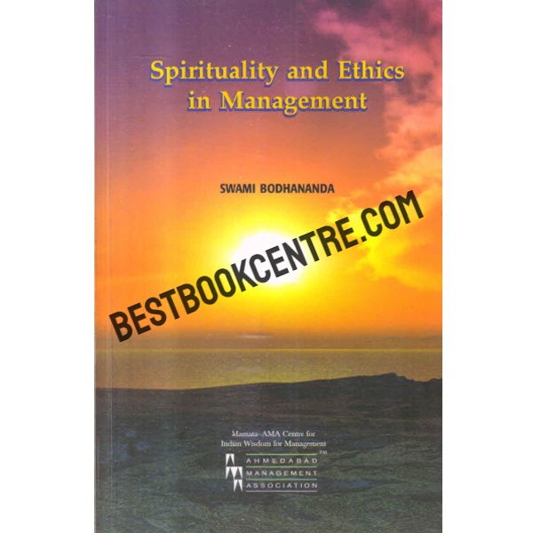 spiritualityand ethics in management