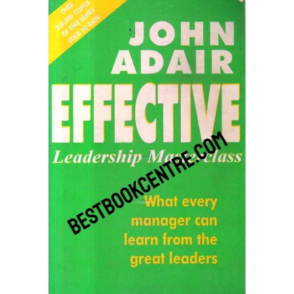 effective leadership masterclass