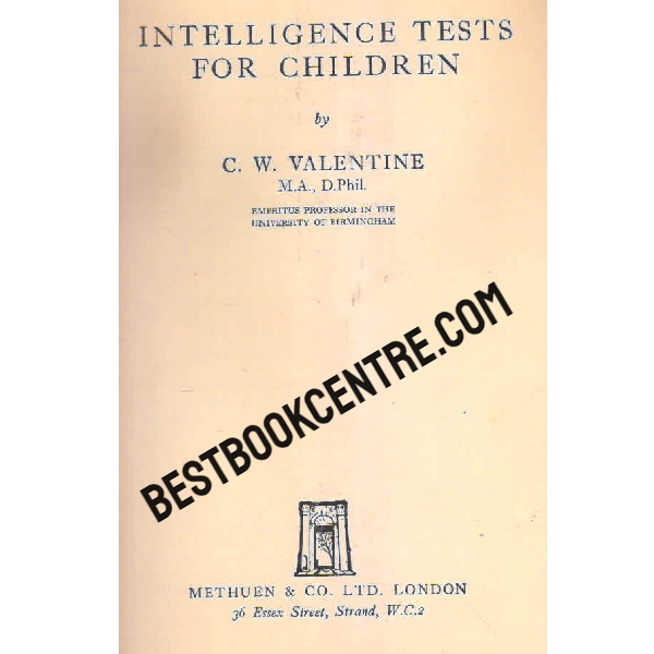 intelligence tests for children
