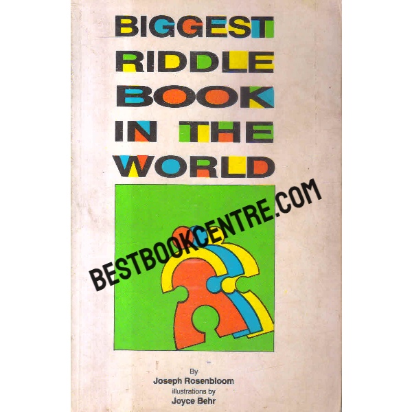 biggest riddle book in the world