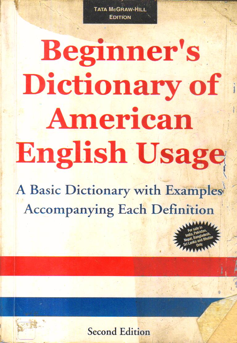 Beginners Dictionary of American English Usage.