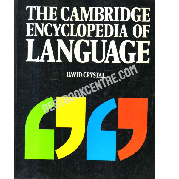 The Cambridge Encyclopedia Of Language