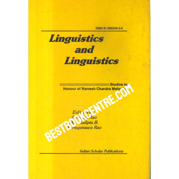 linguistics and linguistics