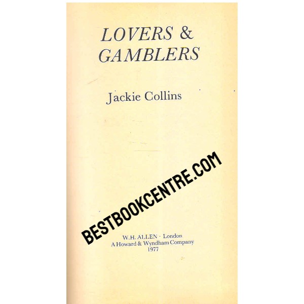 Lovers and Gamblers 1st edition