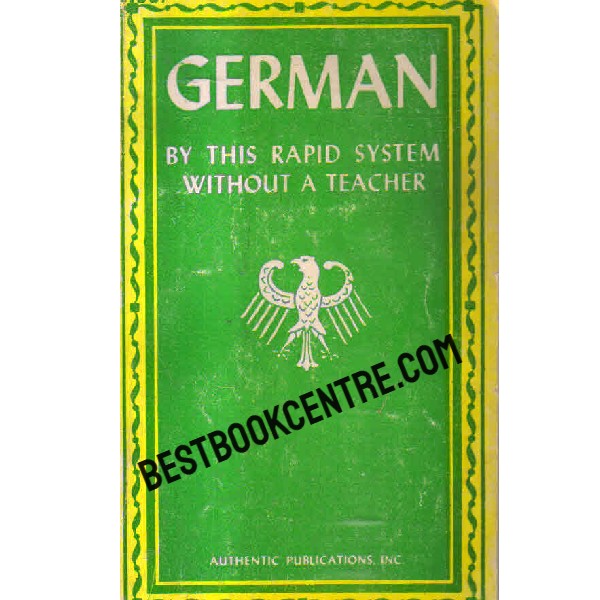 german in record time without a teacher