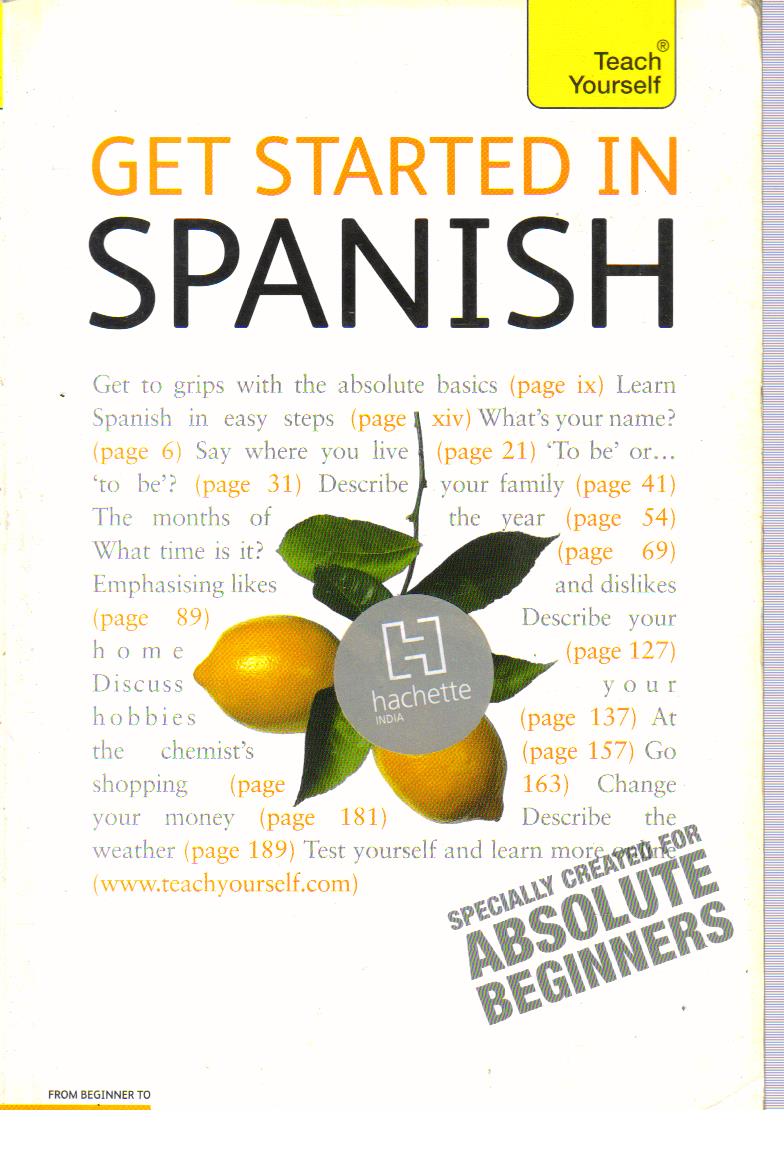 Get Started in Spanish.