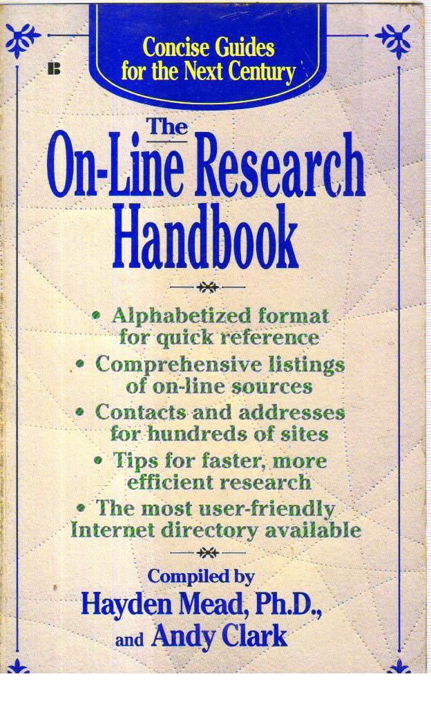 The On-Line Research Handbook.