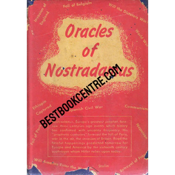 Oracles of Nostradamus 1st edition
