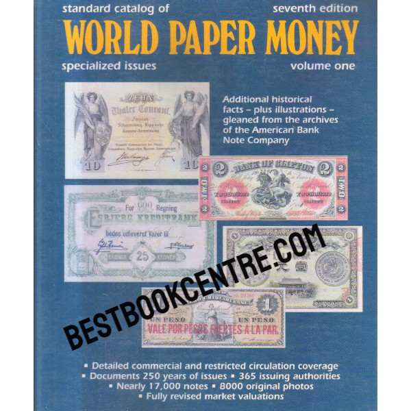 standard catalog of world paper money seventh edition volume one