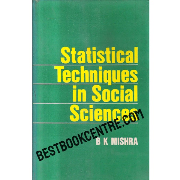 statistical techniques in social sciences 1st edition