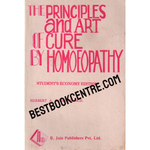 the principles and art of cure by homoeopathy