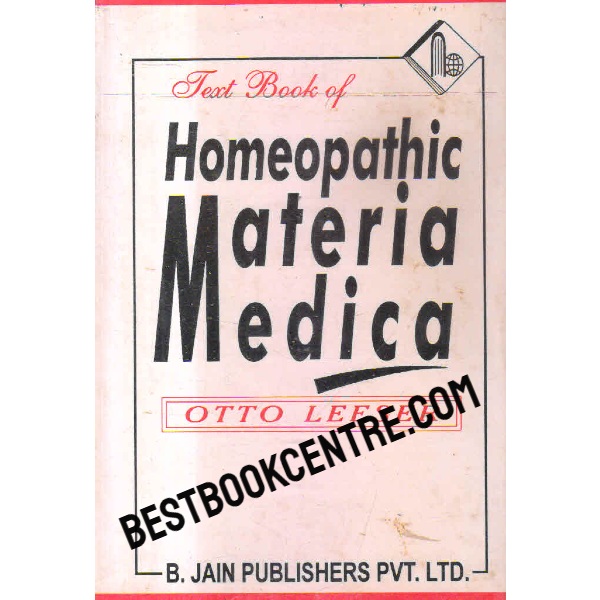 homeopathic materiamedica