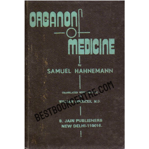 Organon of Medicine 