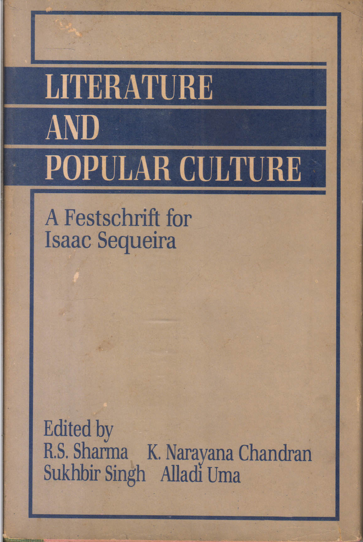 Literature And Popular Culture