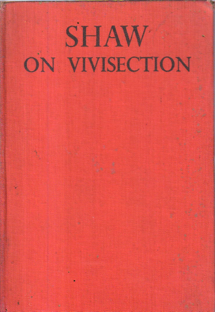 Shaw on Vivisection.