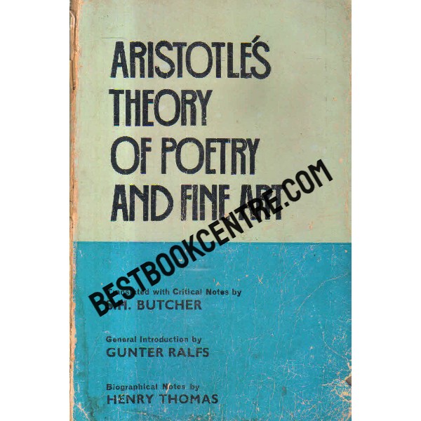 aristotles theory of poetry and fine art