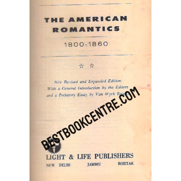 American Literature Survey 2 The American Romantics 1800-1860