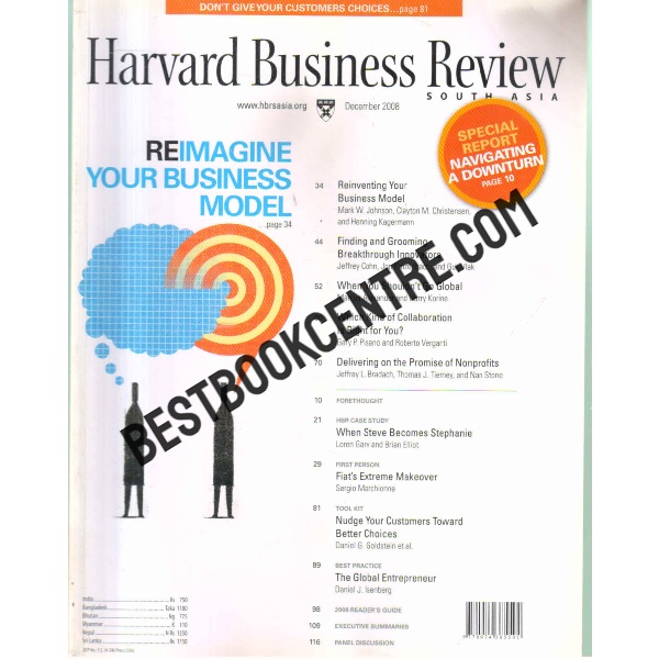 Havard business review december 2008