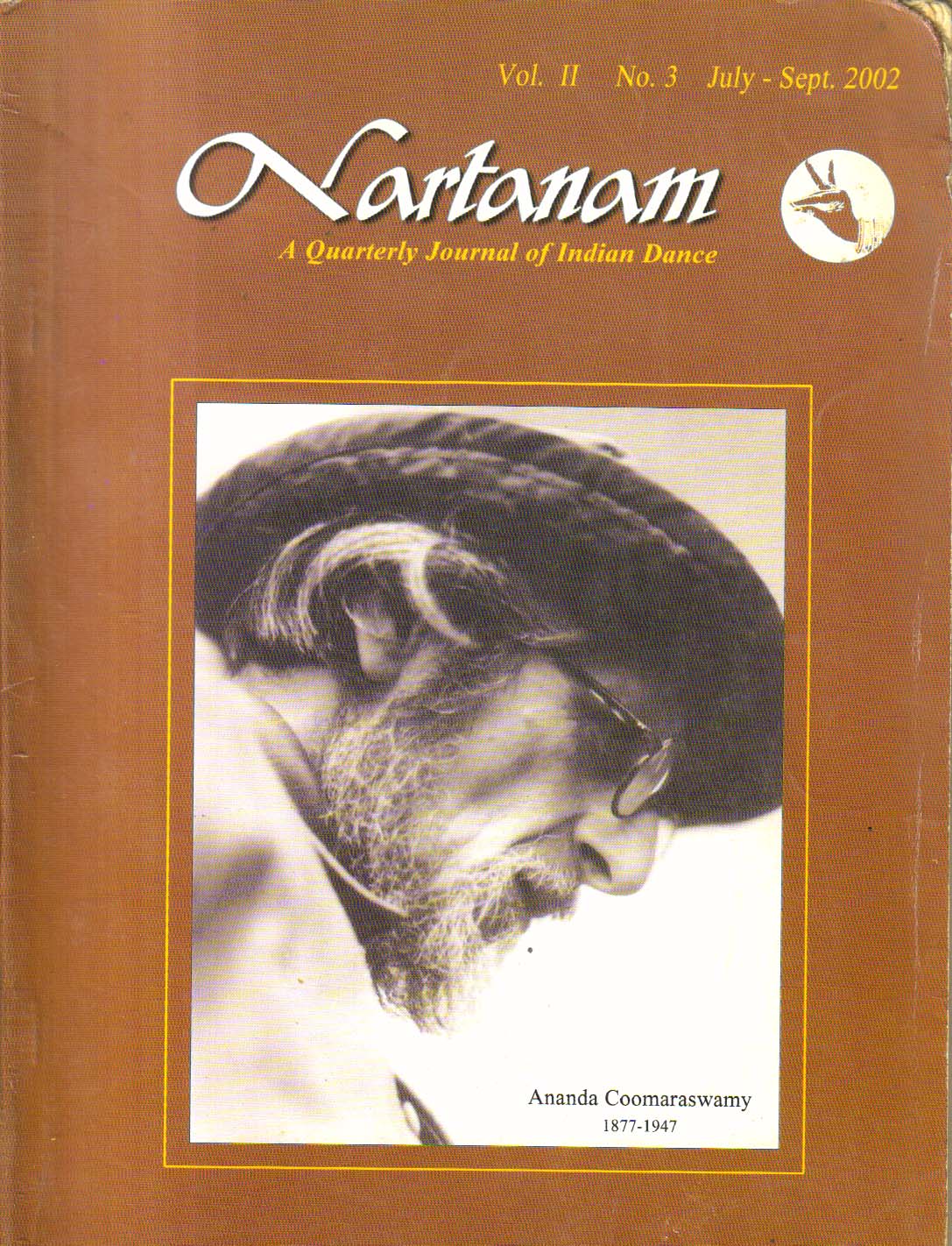 Nartanam Vol. II No.3 July-Sept 2002