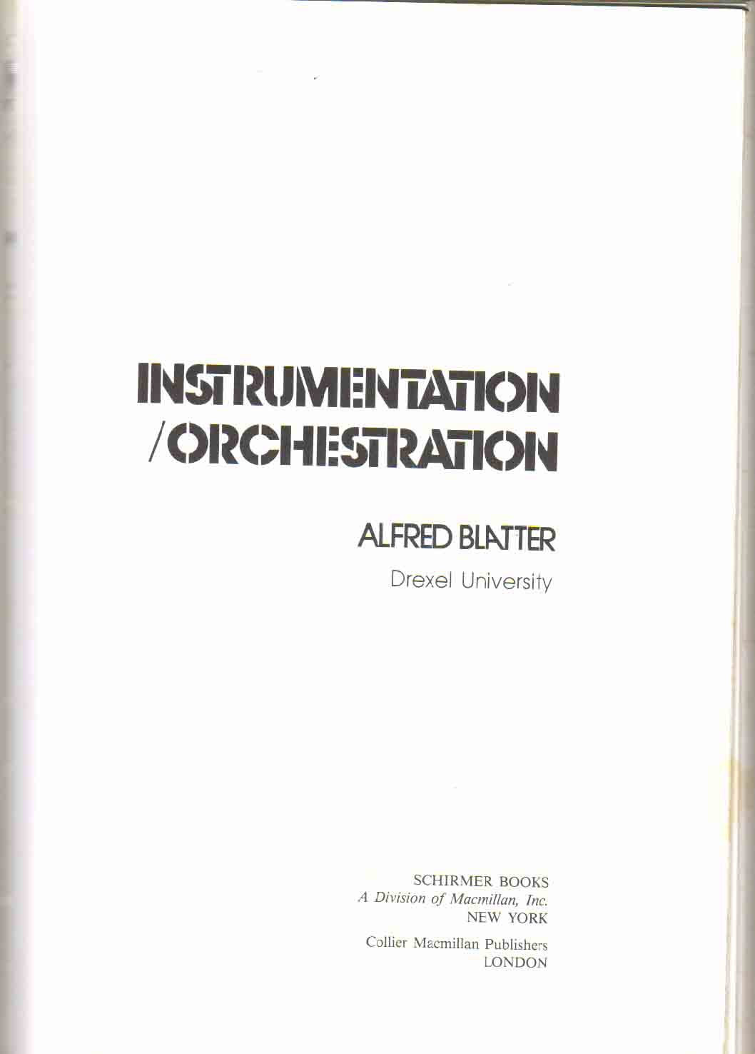 Instrumentation Orchestration