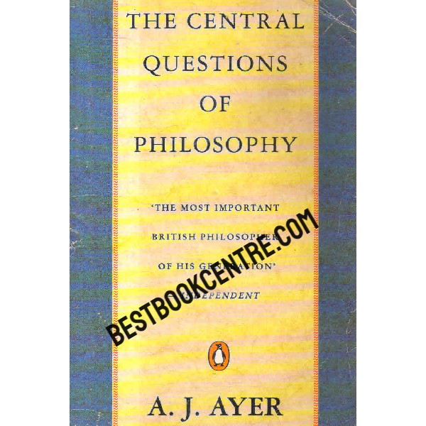 the central questions of philosophy