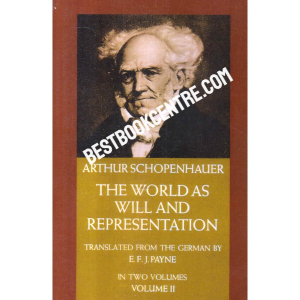 the world as will and representation volume 2