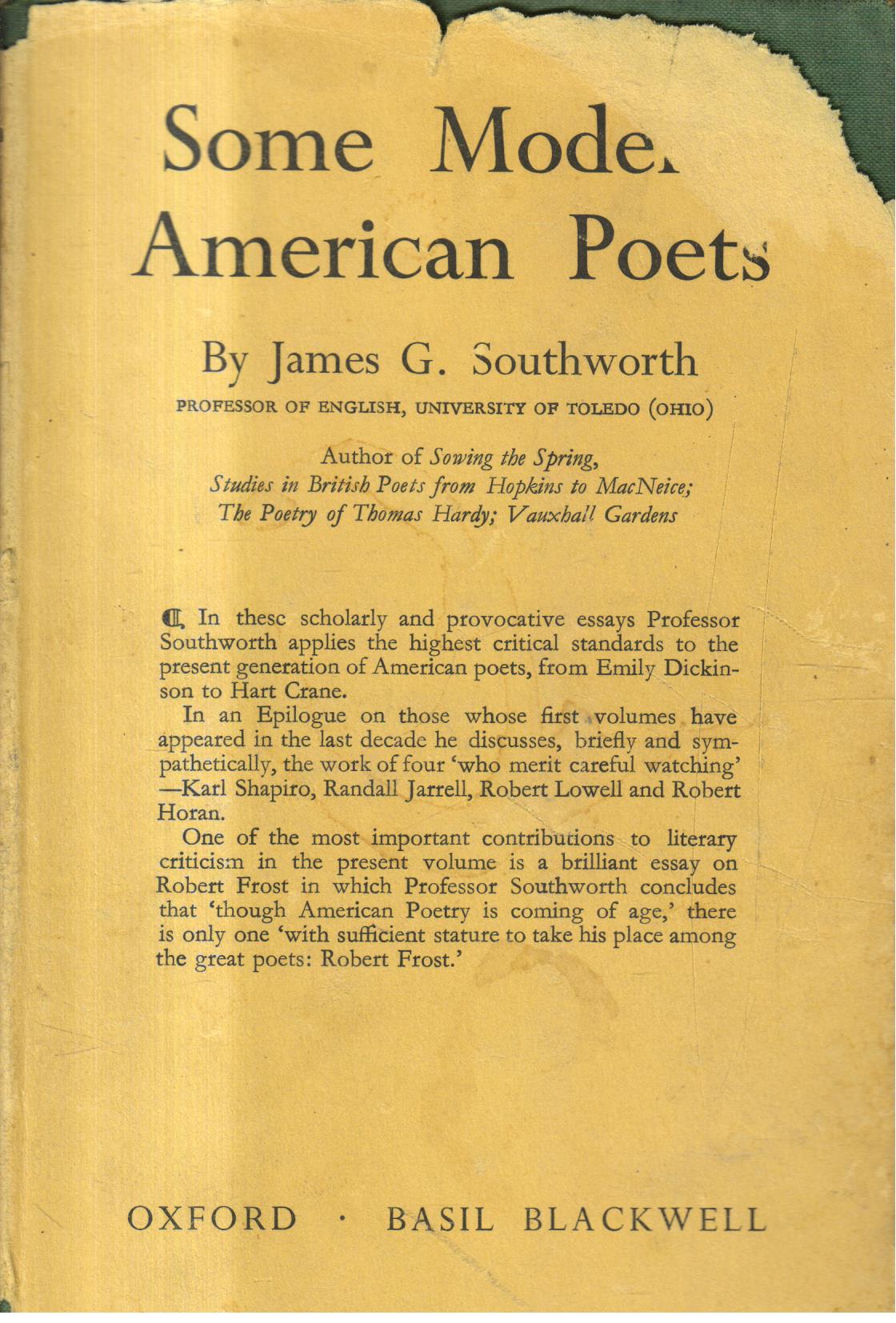 Some Modern American Poets