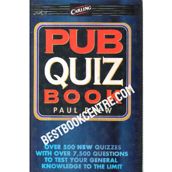 Carling pub quiz book 1st edition