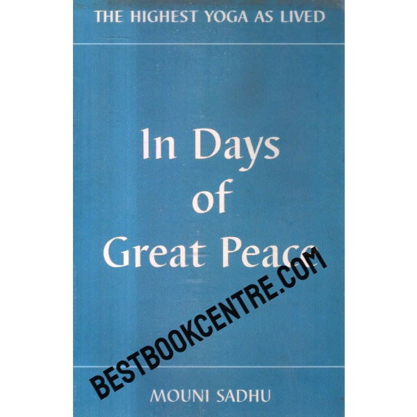 in days of great peace